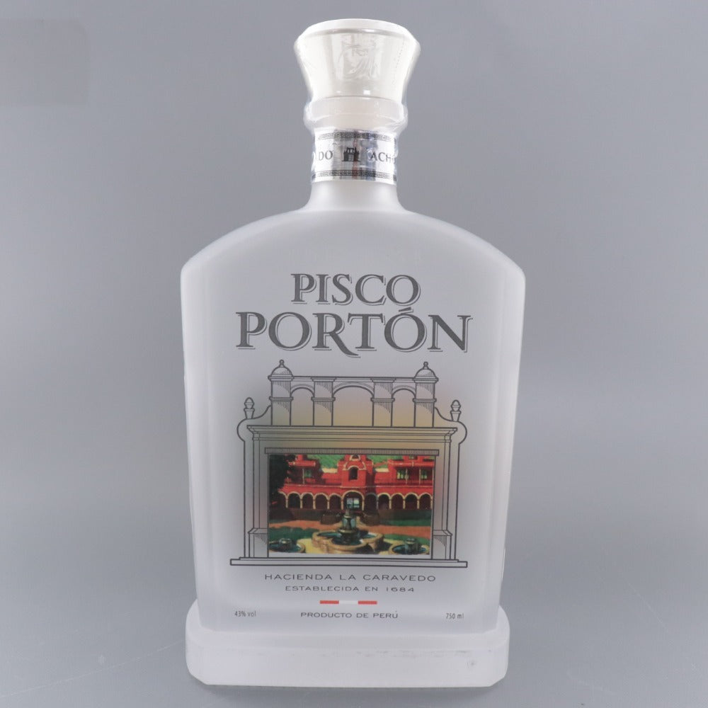 ■ Alcohol Pisco Porton Brandy Acholado Mosto Verde 43% 750? Boxed, unopened, unused