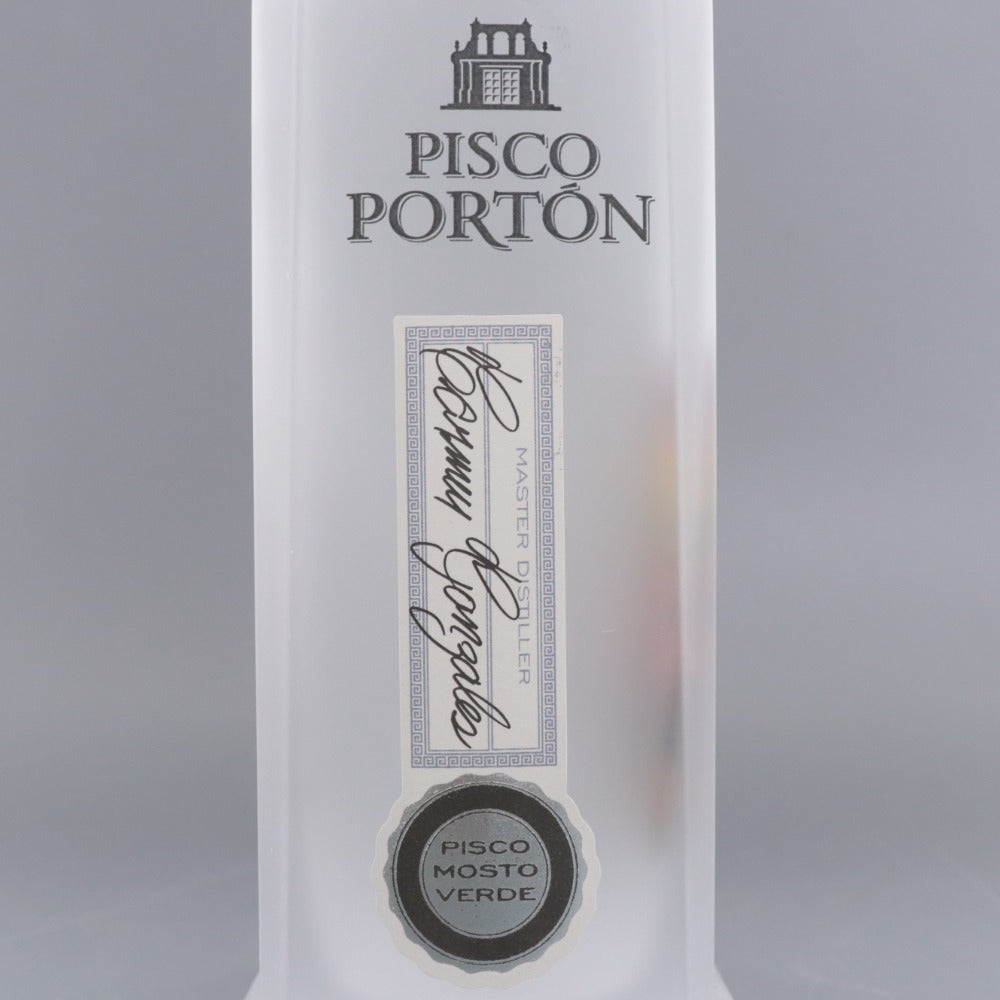 ■ Alcohol Pisco Porton Brandy Acholado Mosto Verde 43% 750? Boxed, unopened, unused