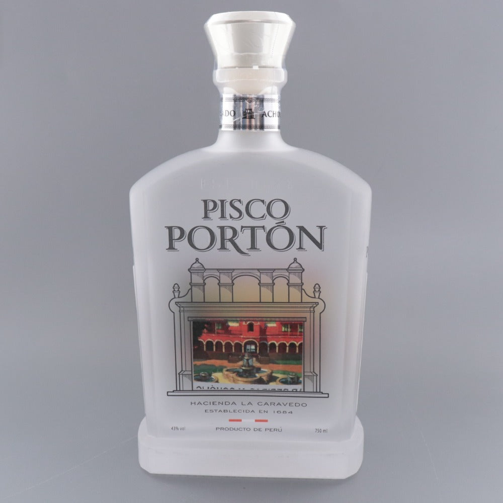 ■ Alcohol Pisco Porton Brandy Acholado Mosto Verde 43% 750? Boxed, unopened, unused