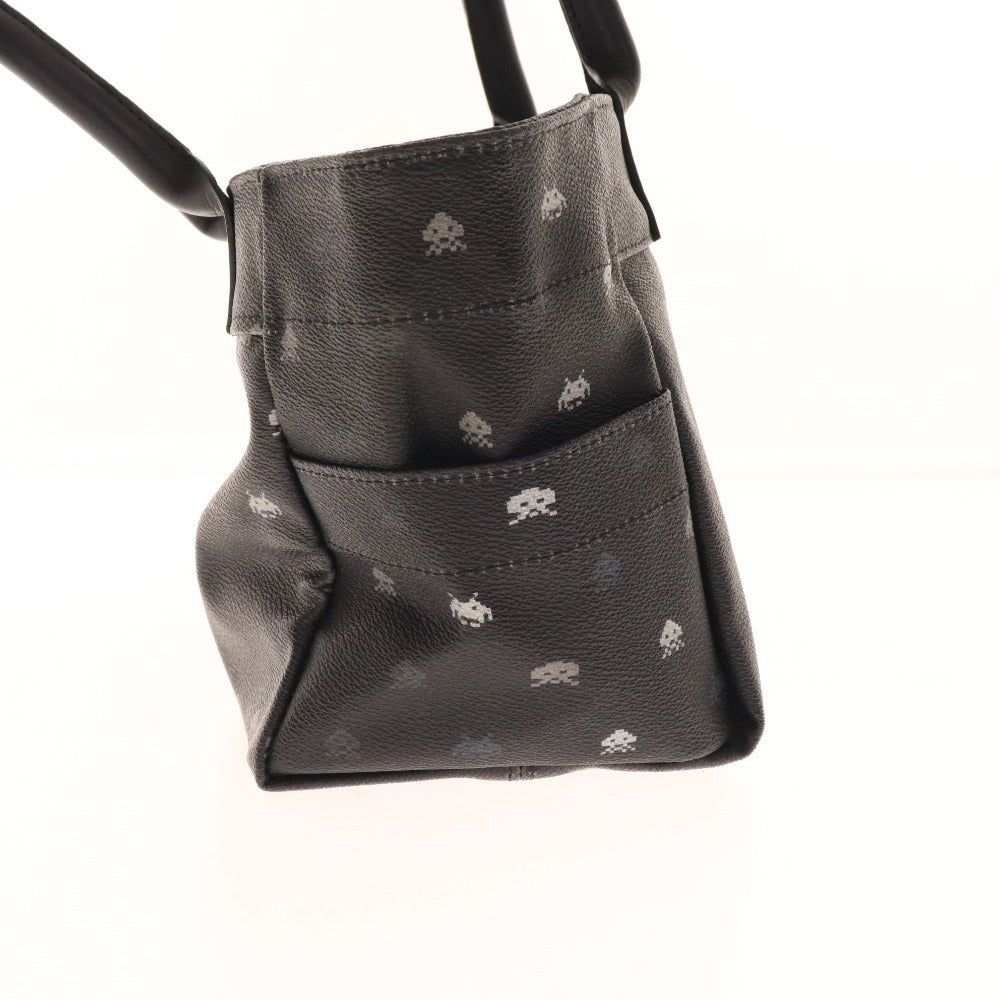 ■ Porter Essential Design Handbag Taito Invader Collaboration Bag Tote Bag Men's Women's Black