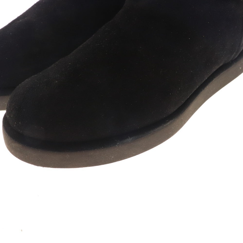 ■ UGG Classic Short BLVD Sheepskin Boots 1108146 Side Zip Shoes Women's 23cm Black Box Included