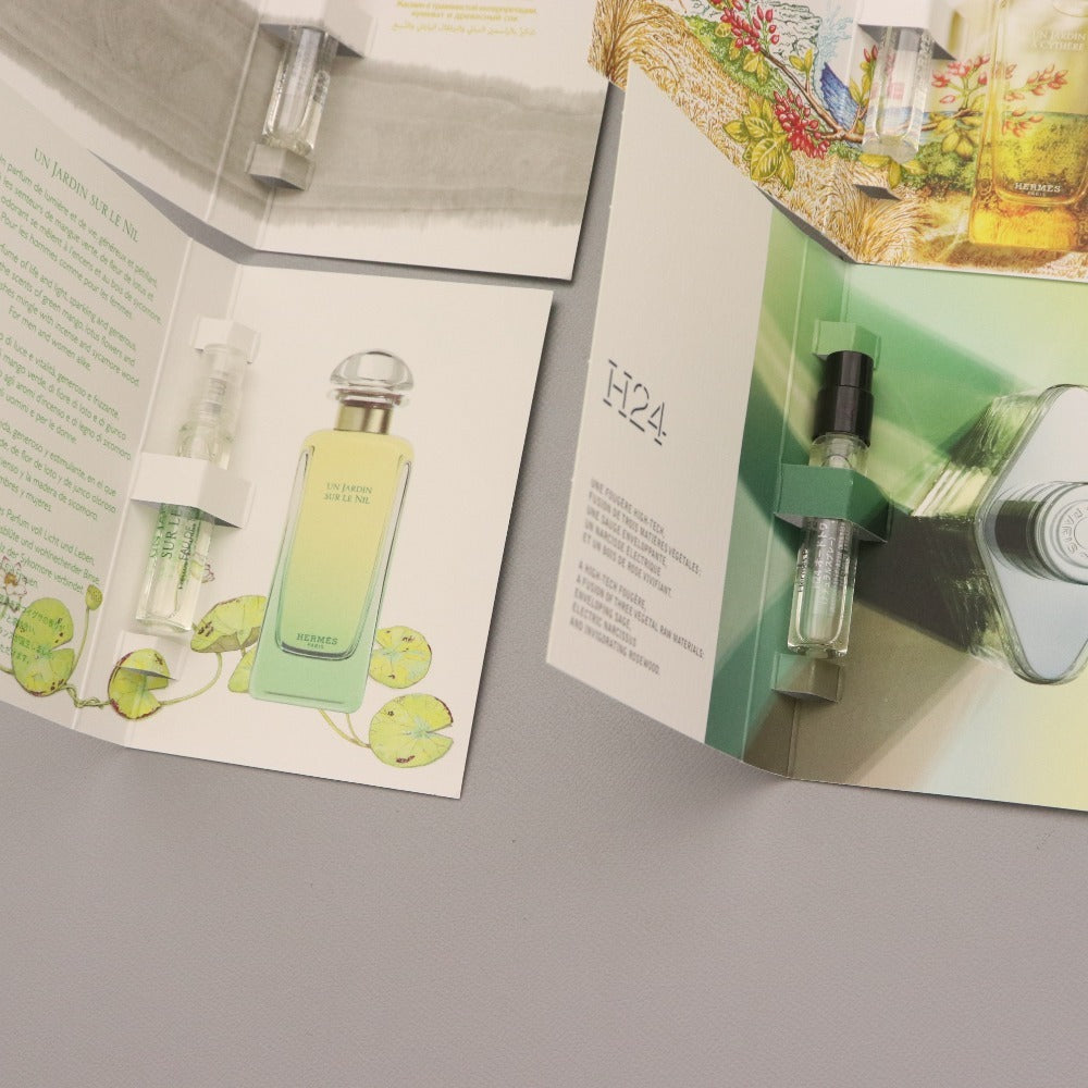 ■ Hermes perfume Eau de toilette sample trial product 16-piece set bulk sale Garden of the Nile, Mr. Lee's Garden, Garden of Cythera H24 Unused