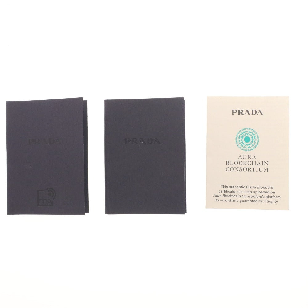 ■ Prada Shoulder Bag, Crossbody Bag, Silver Hardware, Nylon, Belt, Made in Italy, Women's, Black