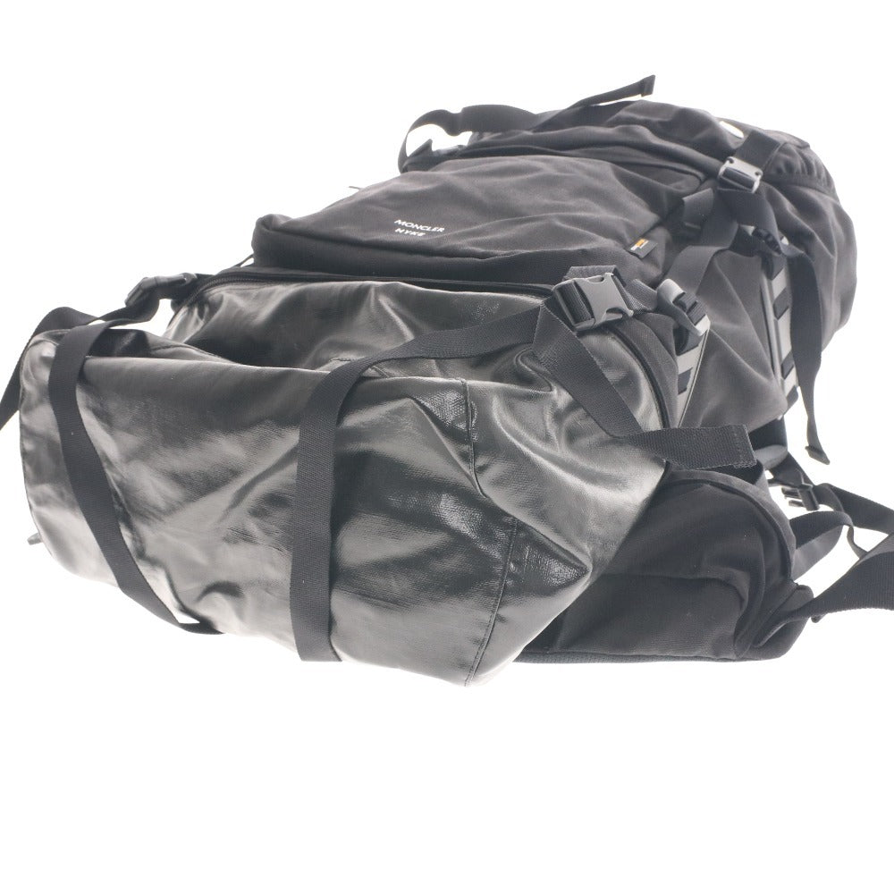 Moncler Hike Backpack 116347, Water-Repellent Nylon, Men's, Black