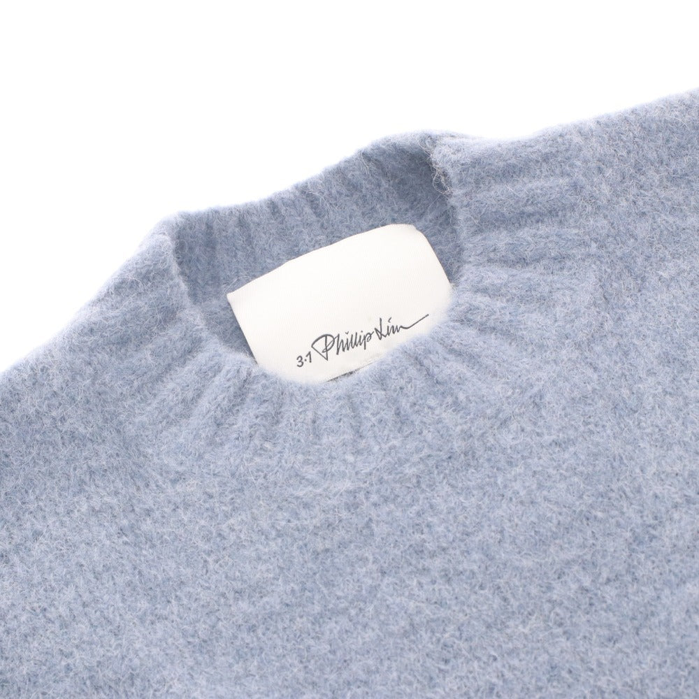 ■ スリーワンフィリップリム 3.1 Phillip Lim ニット 長袖 フリンジ レディース XS ライトブルー