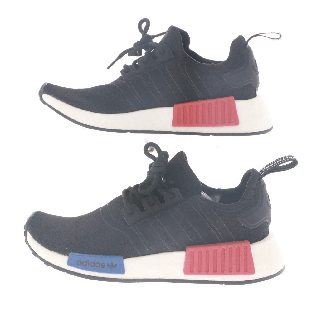 ■ アディダス adidas スニーカー NMD R1 靴 レディース 22 ブルー レッド ブラック