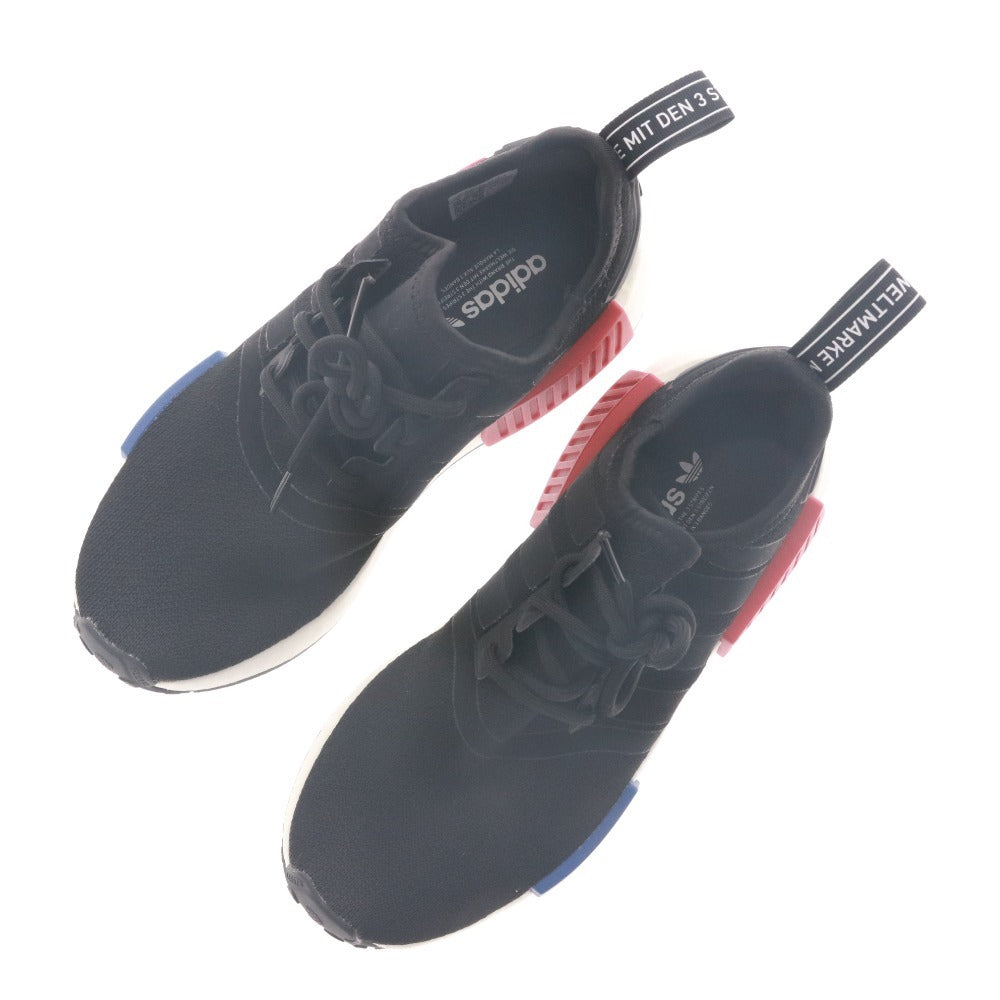■ アディダス adidas スニーカー NMD R1 靴 レディース 22 ブルー レッド ブラック