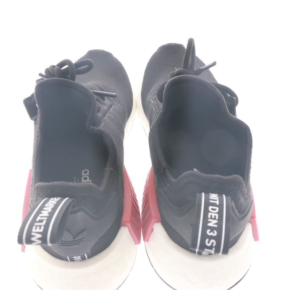 ■ アディダス adidas スニーカー NMD R1 靴 レディース 22 ブルー レッド ブラック