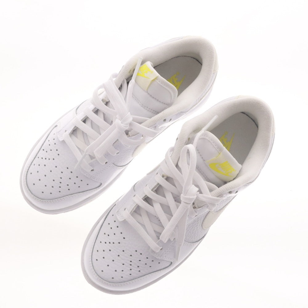 ■ ナイキ NIKE スニーカー ダンク ロー バレンタインデー イエローハート FD0803-100 靴 レディース 22.5cm ホワイト系