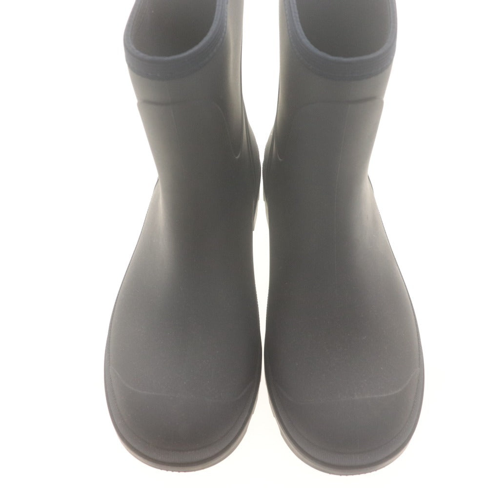 ■ Chloé Rain Boots WELLIES Shoes, Rubber Boots, White Logo Tag, Lug Sole, Kids, Juniors, Ladies, 36 (equivalent to 23cm), Navy