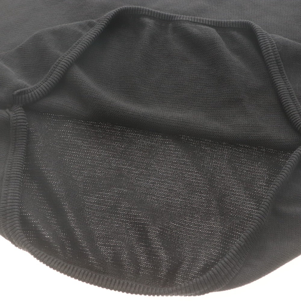 ■ ESTNATION Knit Long Sleeve Top Crew Neck 100% Cotton Summer Knit Spring Men's L Gray