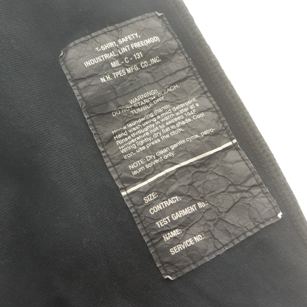 ■ エヌハリウッド N.HOOLYWOOD カットソー ロンT 長袖 トップス 日本製 綿100% ポケット タグ メンズ 40(L相当）ブラック系