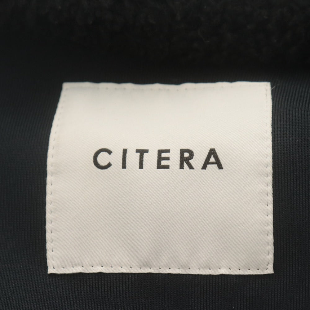 ■ シテラ CITERA ジップアップパーカー 長袖 トップス スウェット メンズ XL ブラック