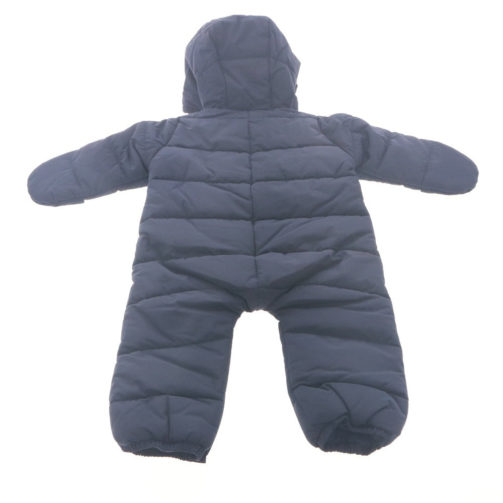 ■ PETIT BATEAU Baby Clothes Coverall Long Sleeve Jacket Outer Padded Onesie Snowsuit 18m/months 81cm Navy Unused