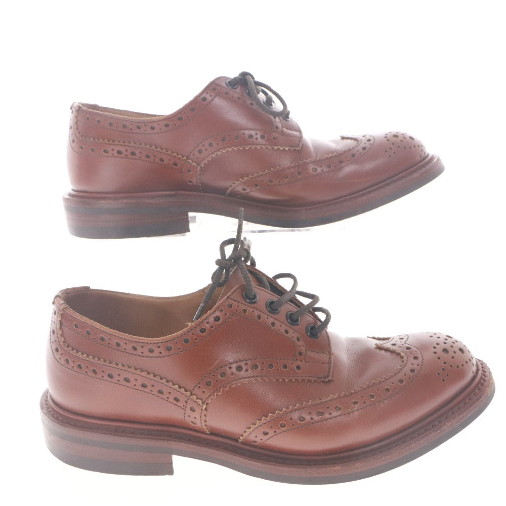 ■ Tricker's Country Shoes Leather Shoes M5633 BOURTON ESPRESSO BURNISHED (DAINITE SOLE) Men's 7-5 (25.5cm) Brown - Imperfect