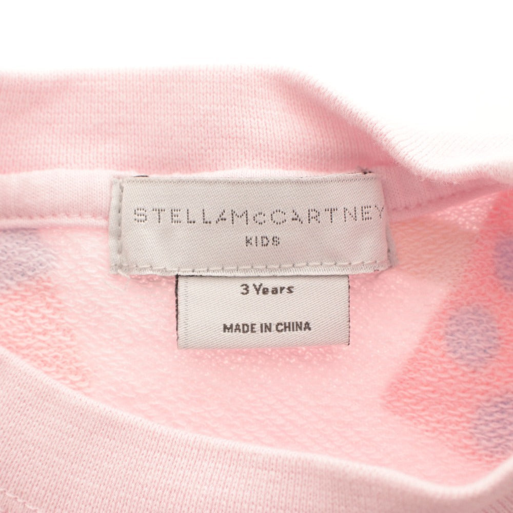 ■ STELLA McCARTNEY KIDS キッズ 子供服 トレーナー 長袖 スウェット トップス アイスキャンディ 総柄 レディース 3Y/歳 ライトピンク 等
