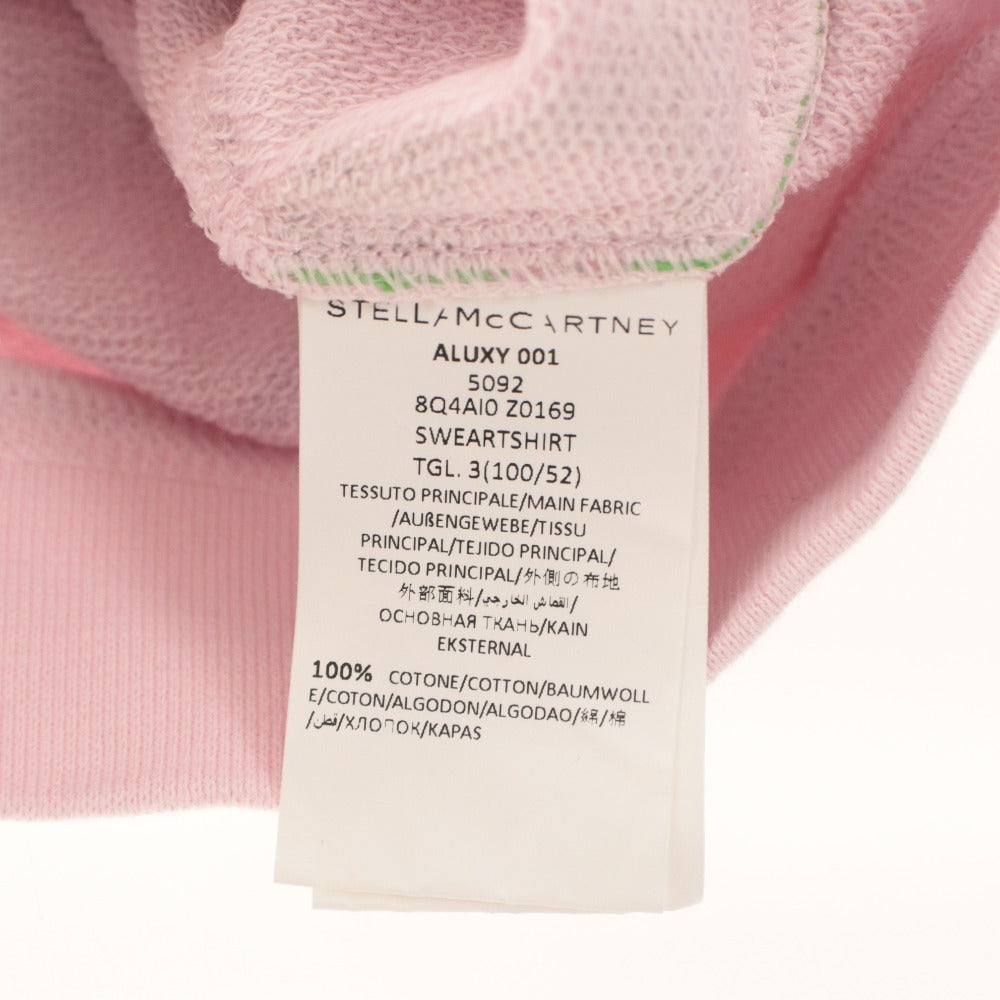 ■ STELLA McCARTNEY KIDS キッズ 子供服 トレーナー 長袖 スウェット トップス アイスキャンディ 総柄 レディース 3Y/歳 ライトピンク 等
