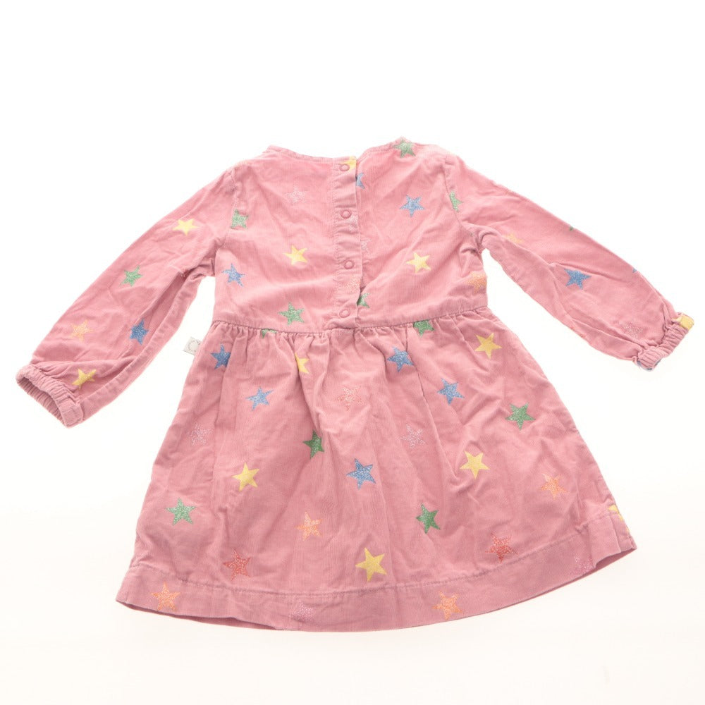 ■ Stella McCartney Baby Kids Clothes One-Piece Long Sleeve Top Skirt Star Pattern Button Women's 24M (2 years old) 90/52 Light Pink etc.