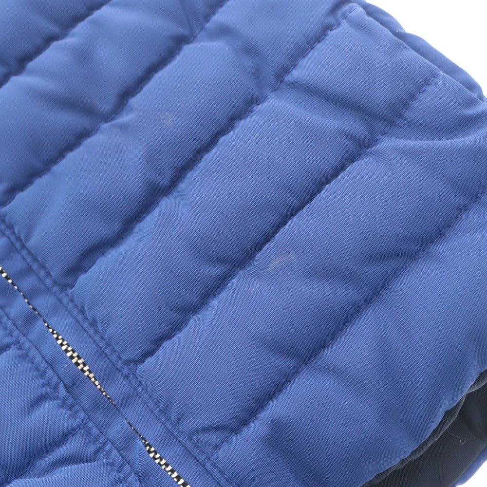 ■ jacadi ジャカディ 子供服 ベビー リバーシブル 中綿ベスト アウター ロゴワッペン 12M/74cm (1歳頃) ブルー ネイビー