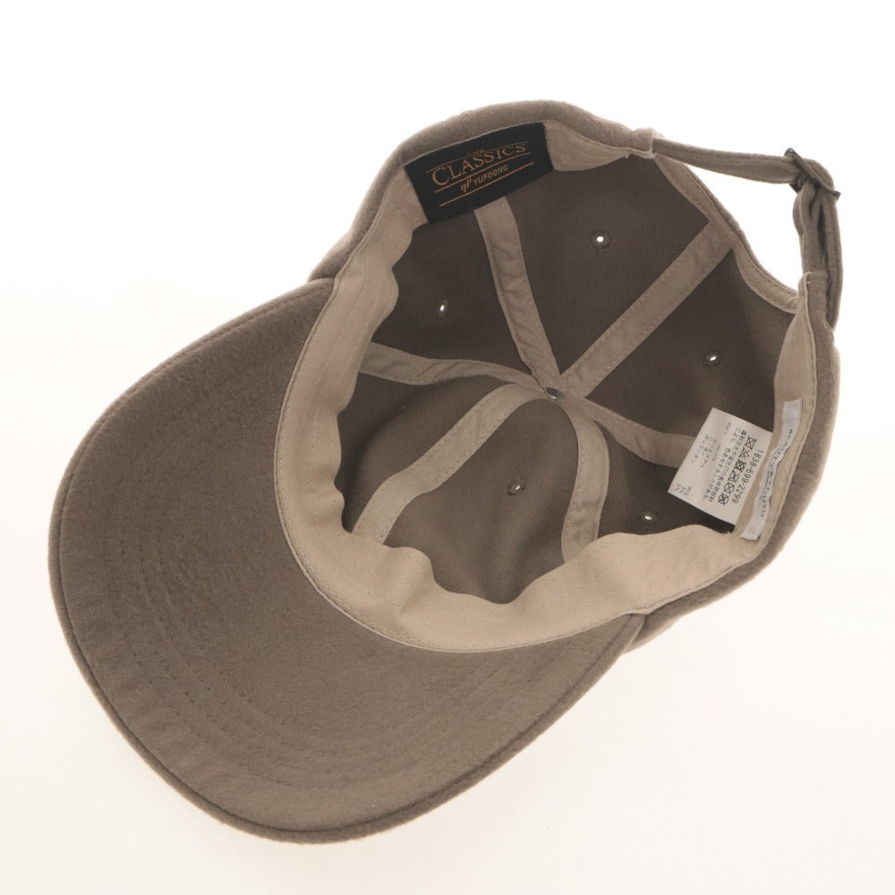 ■ BEAUTY&YOUTH UNITED ARROWS x YUPOONG コラボ ウールライクキャップ 帽子 3点セット まとめ売り メンズ レディース ブラウン ベージュ