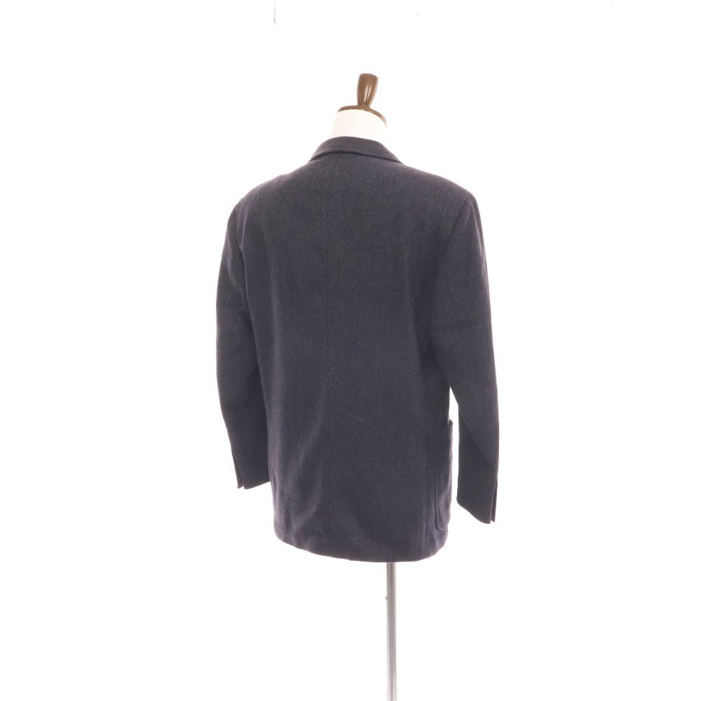 ■ Dunhill Tailored Jacket Blazer Suit Men's Size 46 Navy with Hanger