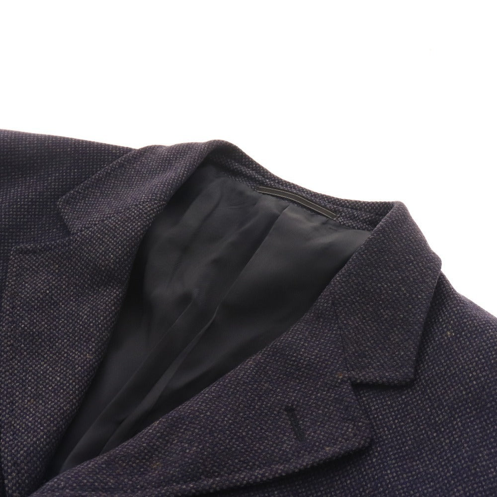 ■ Dunhill Tailored Jacket Blazer Suit Men's Size 46 Navy with Hanger