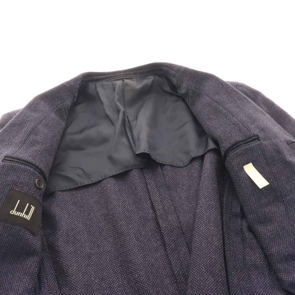 ■ Dunhill Tailored Jacket Blazer Suit Men's Size 46 Navy with Hanger