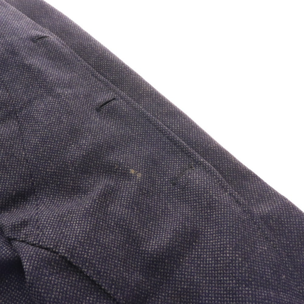 ■ Dunhill Tailored Jacket Blazer Suit Men's Size 46 Navy with Hanger