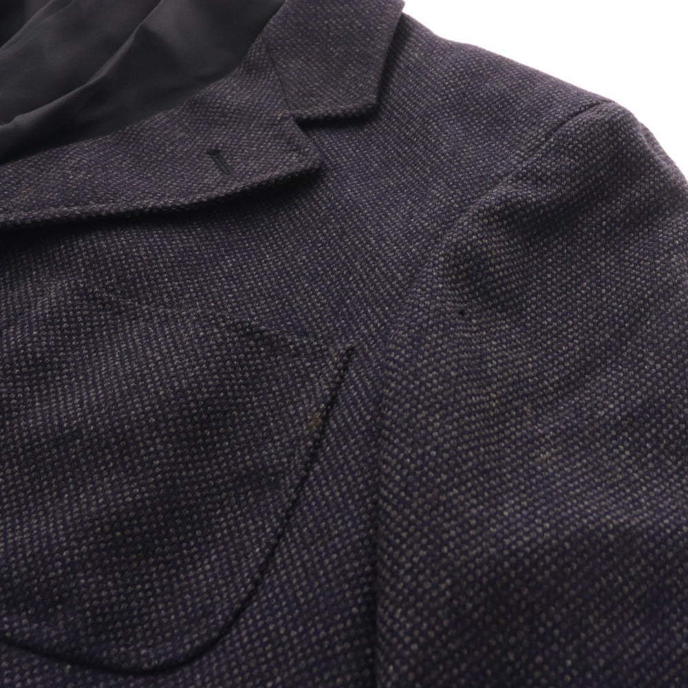 ■ Dunhill Tailored Jacket Blazer Suit Men's Size 46 Navy with Hanger