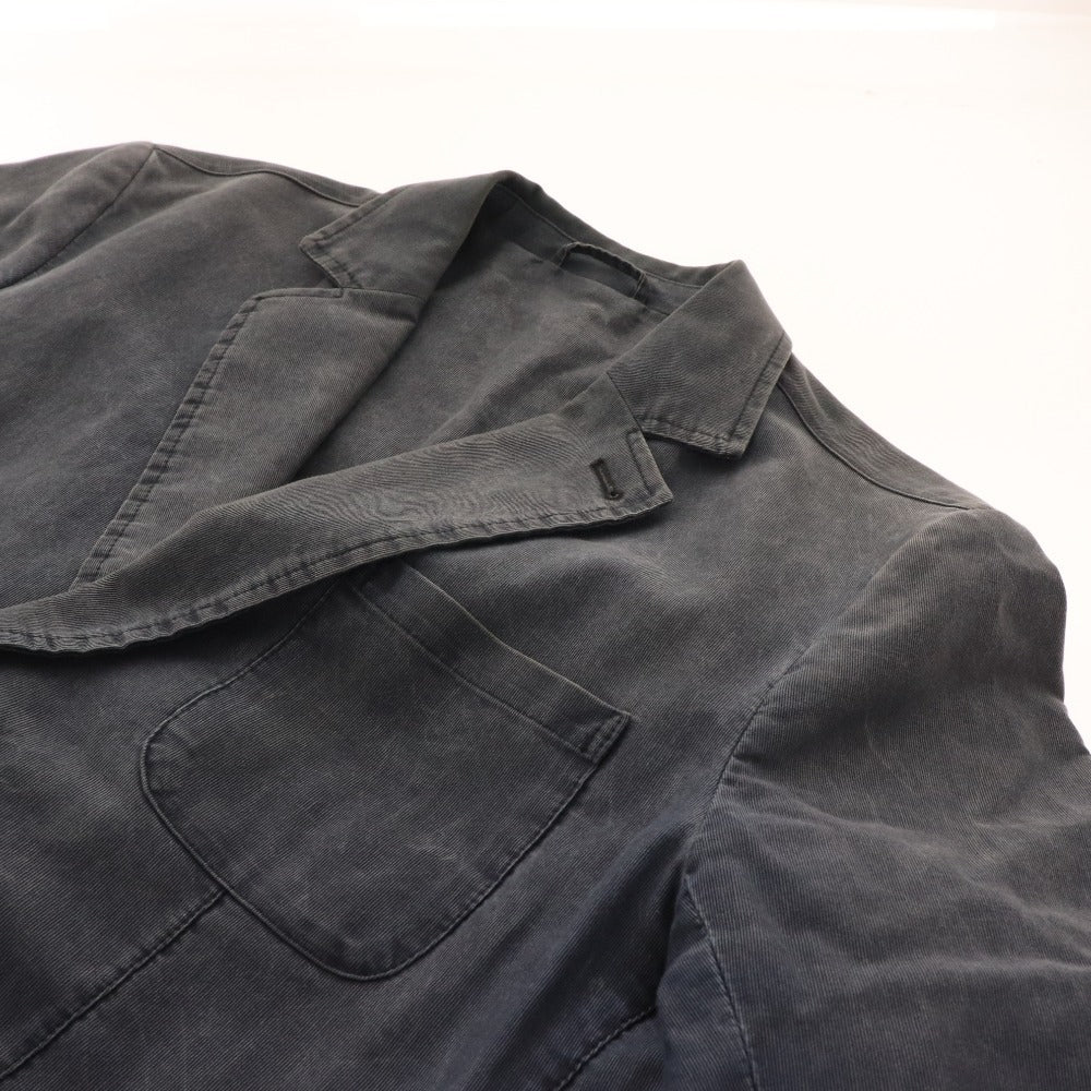 ■ Dunhill Tailored Jacket Denim 100% Cotton Men's S Navy Blue