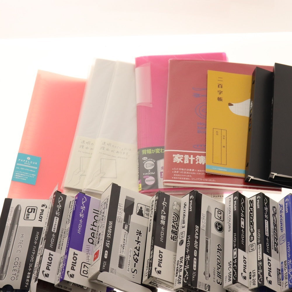 ■ Stationery bulk set, bulk sale, approx. 5.5kg, ballpoint pens, mechanical pencils, erasers, writing implements, pens, markers, etc., office supplies, including unused items