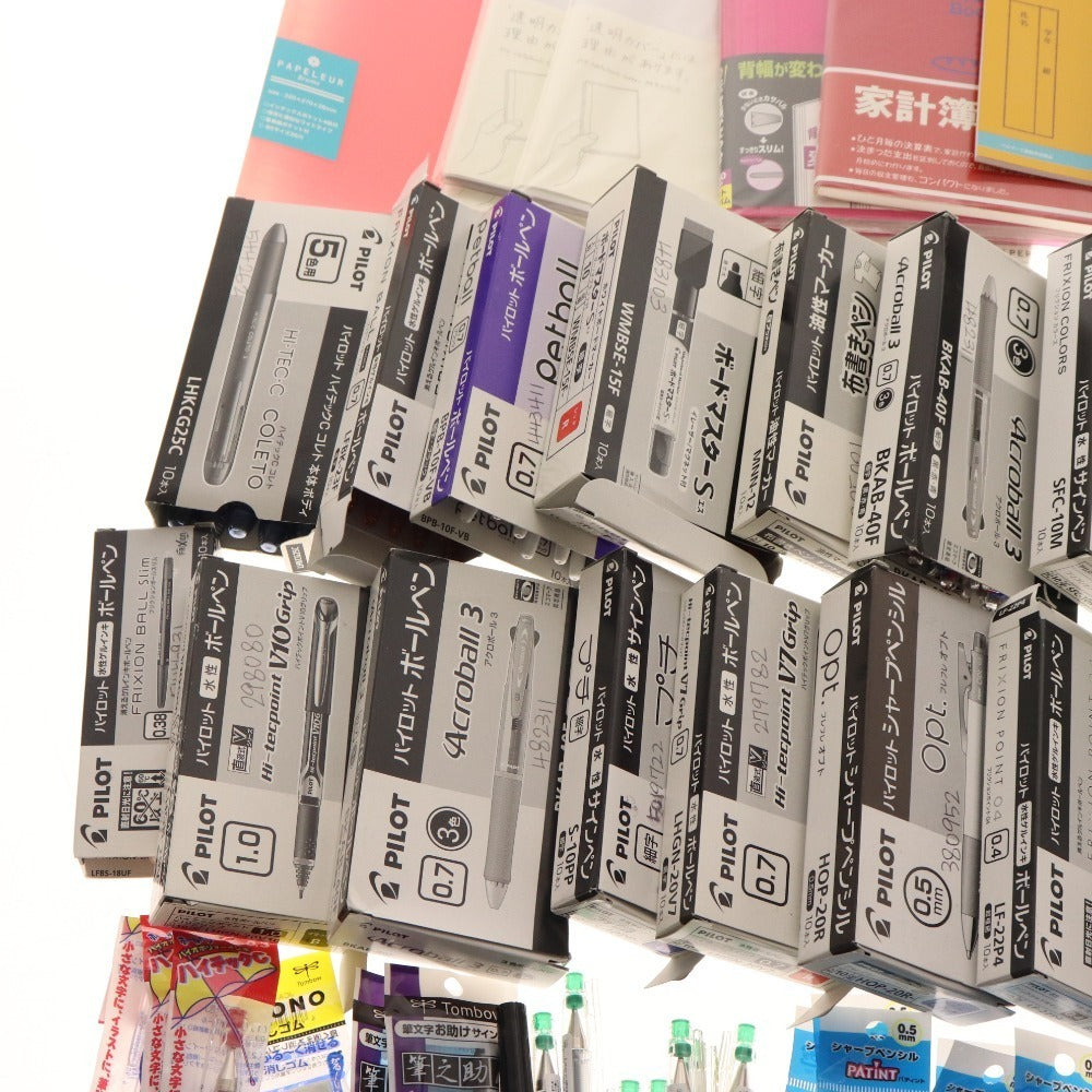 ■ Stationery bulk set, bulk sale, approx. 5.5kg, ballpoint pens, mechanical pencils, erasers, writing implements, pens, markers, etc., office supplies, including unused items
