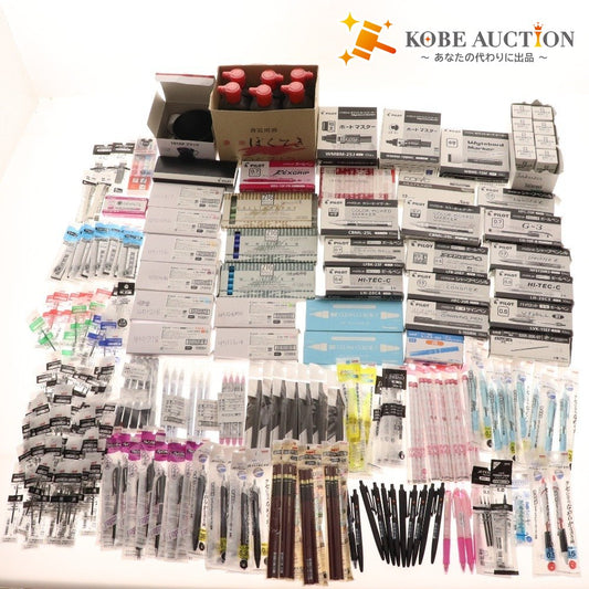 ■ Stationery bulk set, bulk sale, approx. 7kg, ballpoint pens, mechanical pencils, writing implements, pens, markers, etc., office supplies, including unused items