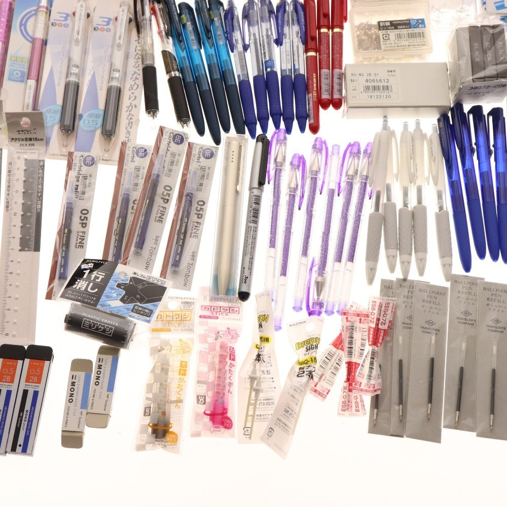 ■ Stationery bulk set, bulk sale, approx. 7kg, ballpoint pens, writing implements, pens, markers, jigs, clean colors, etc., office supplies, including unused items