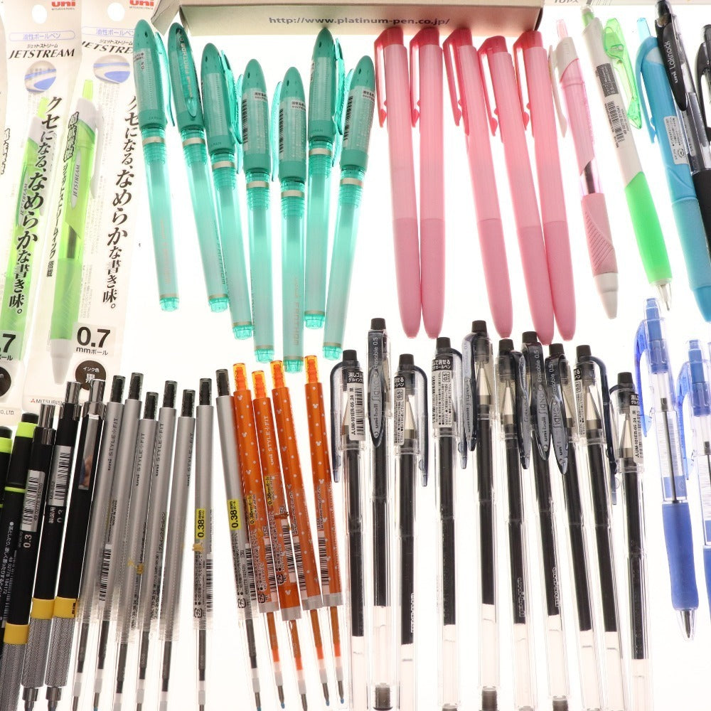 ■ Stationery bulk set, bulk sale, approx. 6kg, ballpoint pens, writing implements, pens, markers, jigs, clean color, Iroshizuku, etc., office supplies, including unused items