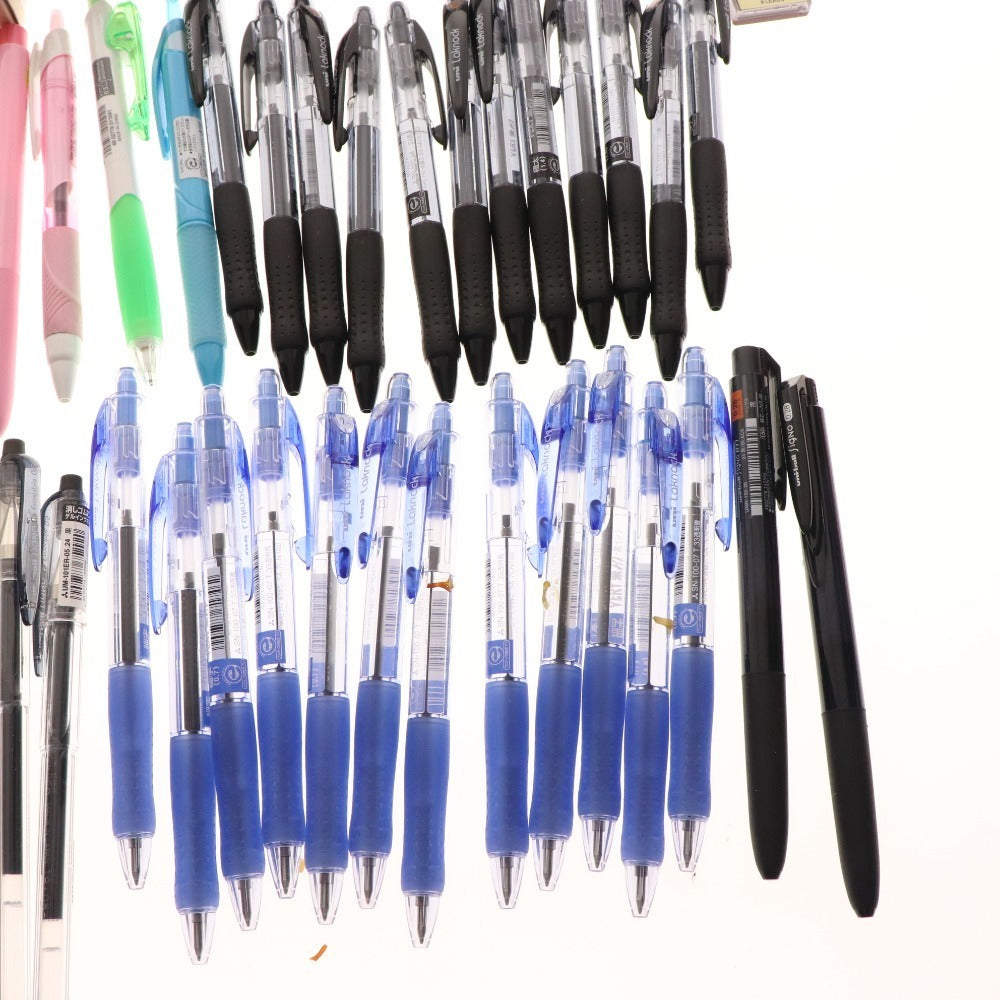 ■ Stationery bulk set, bulk sale, approx. 6kg, ballpoint pens, writing implements, pens, markers, jigs, clean color, Iroshizuku, etc., office supplies, including unused items