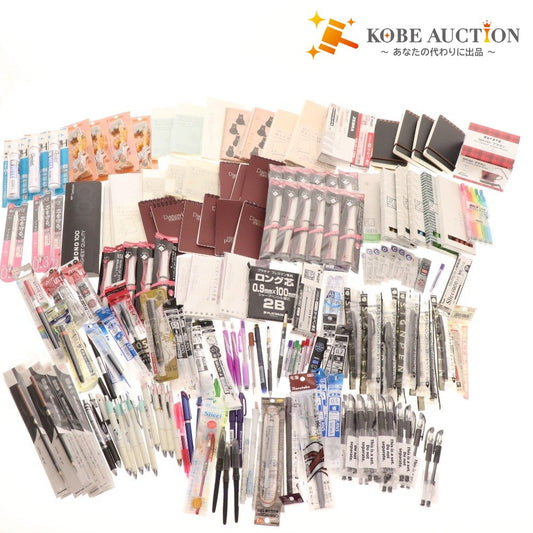 ■ Stationery bulk set, bulk sale, approx. 5.5kg, memo pads, envelopes, markers, writing implements, pens, etc., office supplies, including unused items