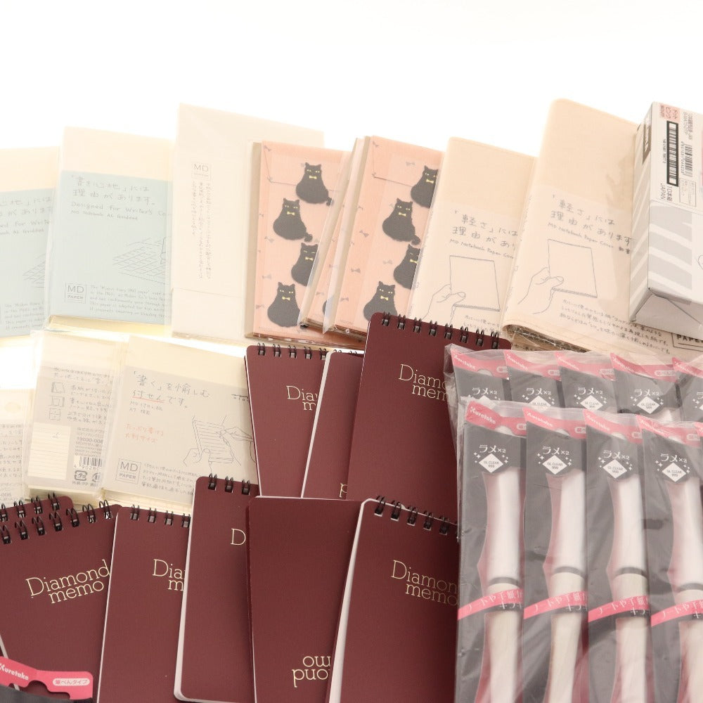 ■ Stationery bulk set, bulk sale, approx. 5.5kg, memo pads, envelopes, markers, writing implements, pens, etc., office supplies, including unused items