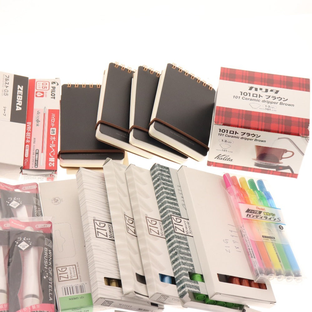 ■ Stationery bulk set, bulk sale, approx. 5.5kg, memo pads, envelopes, markers, writing implements, pens, etc., office supplies, including unused items