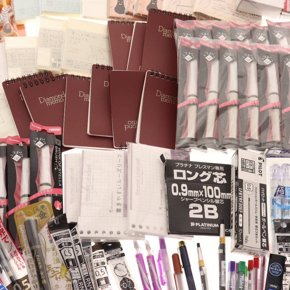 ■ Stationery bulk set, bulk sale, approx. 5.5kg, memo pads, envelopes, markers, writing implements, pens, etc., office supplies, including unused items