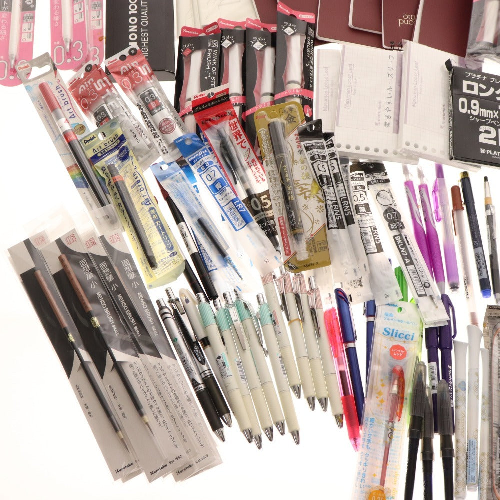 ■ Stationery bulk set, bulk sale, approx. 5.5kg, memo pads, envelopes, markers, writing implements, pens, etc., office supplies, including unused items