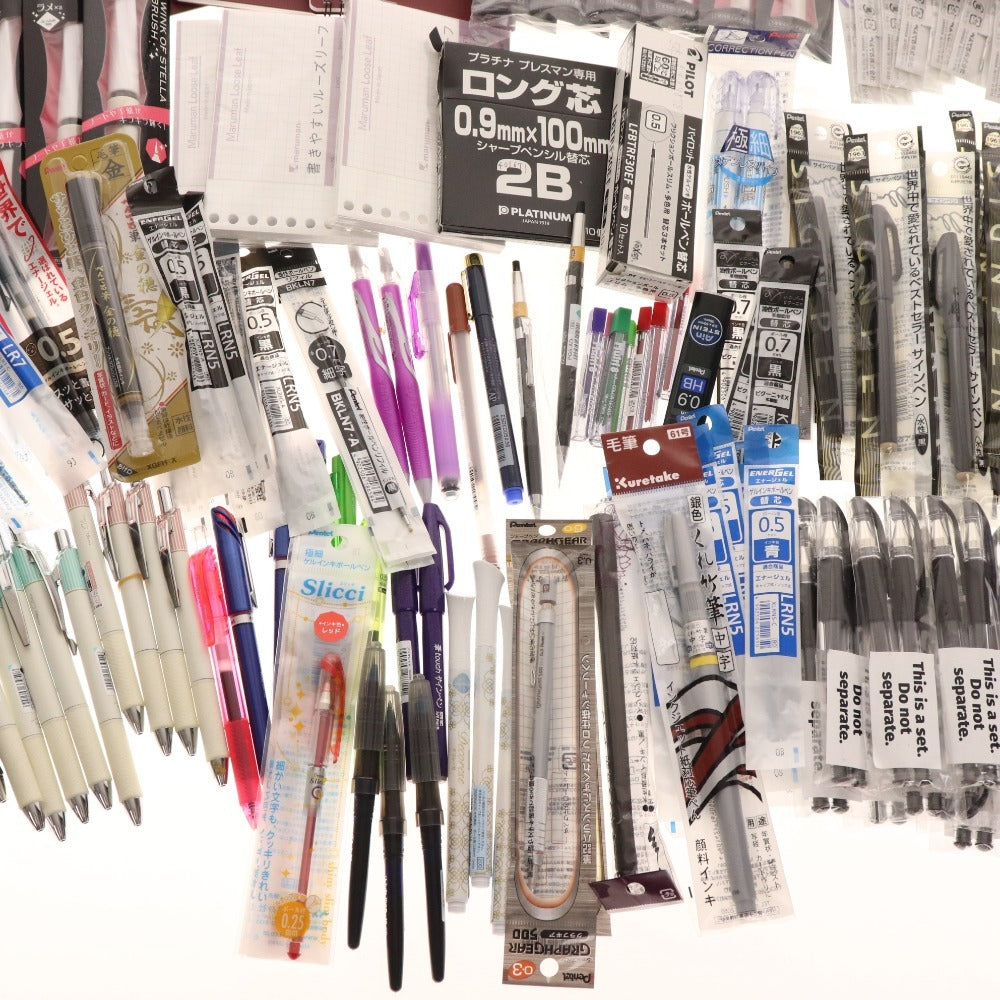 ■ Stationery bulk set, bulk sale, approx. 5.5kg, memo pads, envelopes, markers, writing implements, pens, etc., office supplies, including unused items