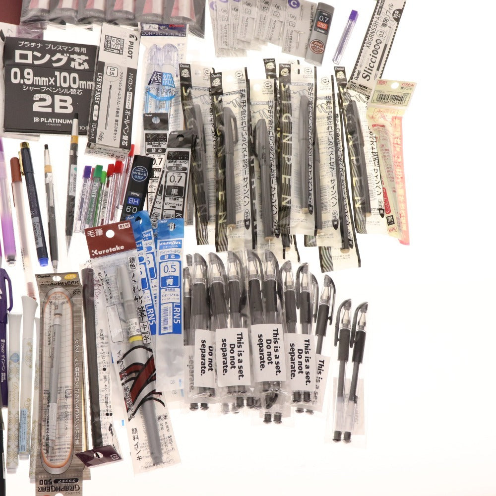 ■ Stationery bulk set, bulk sale, approx. 5.5kg, memo pads, envelopes, markers, writing implements, pens, etc., office supplies, including unused items