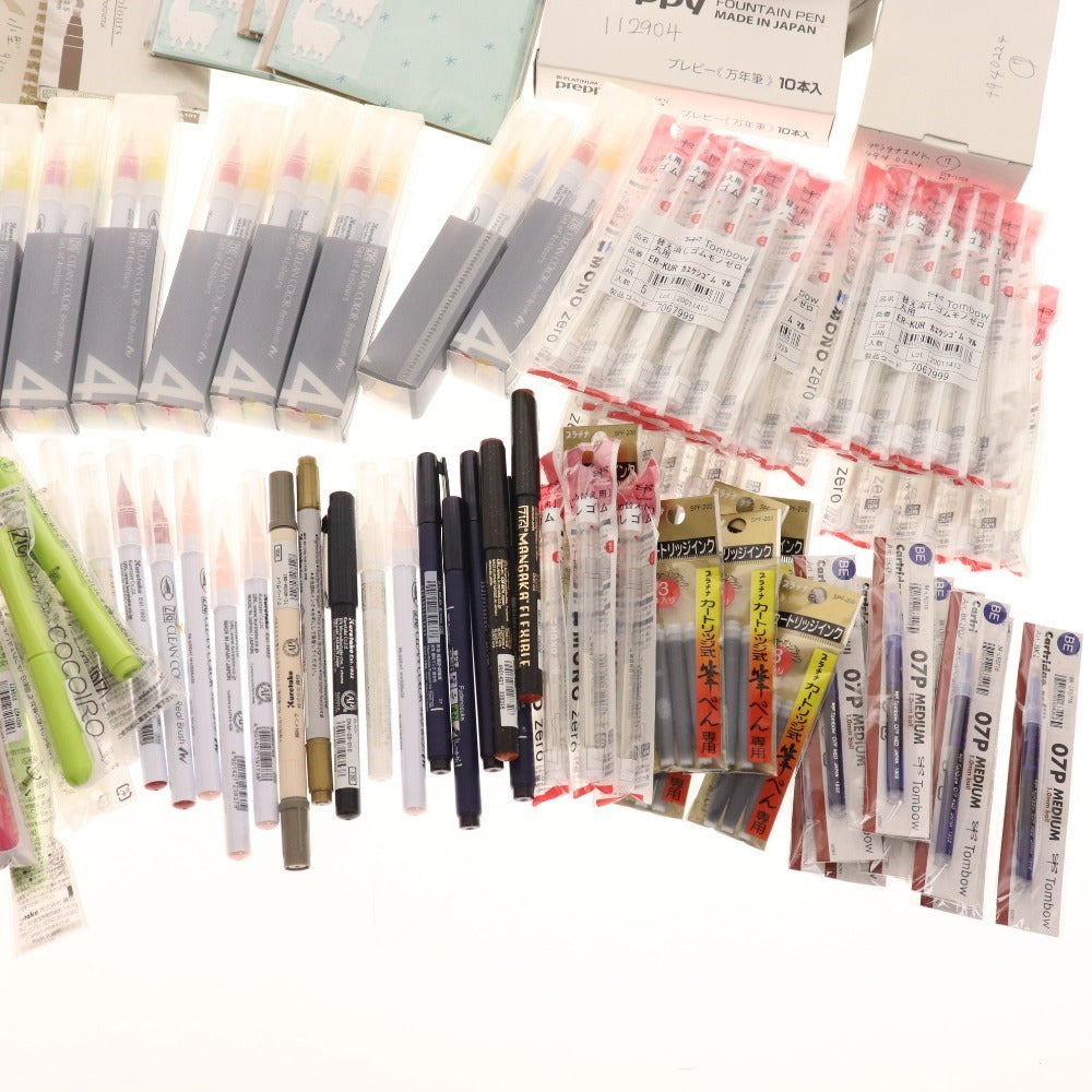 ■ Stationery bulk set, bulk sale, approx. 5.5kg, memo pad, marker, masking tape, writing utensils, pens, etc., office supplies, including unused items