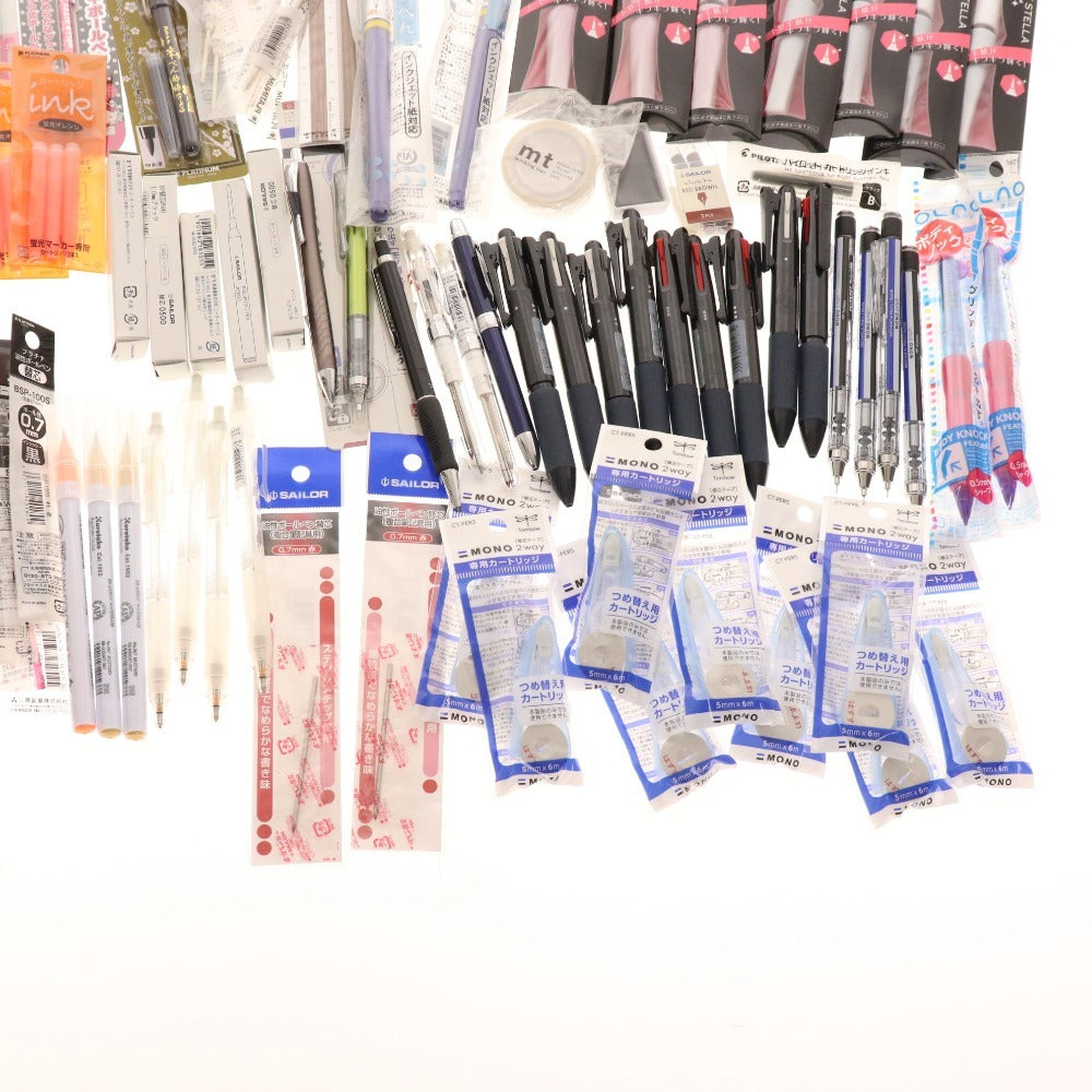 ■ Stationery bulk set, bulk sale, approx. 5.5kg, memo pads, notebooks, markers, writing implements, pens, etc., office supplies, including unused items