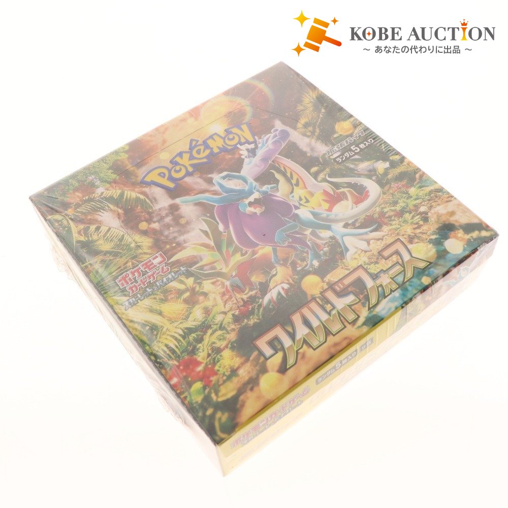 ■ ポケモンカード スカーレット&バイオレット 拡張パック ワイルドフォース 1BOX シュリンク付き 未開封 未使用