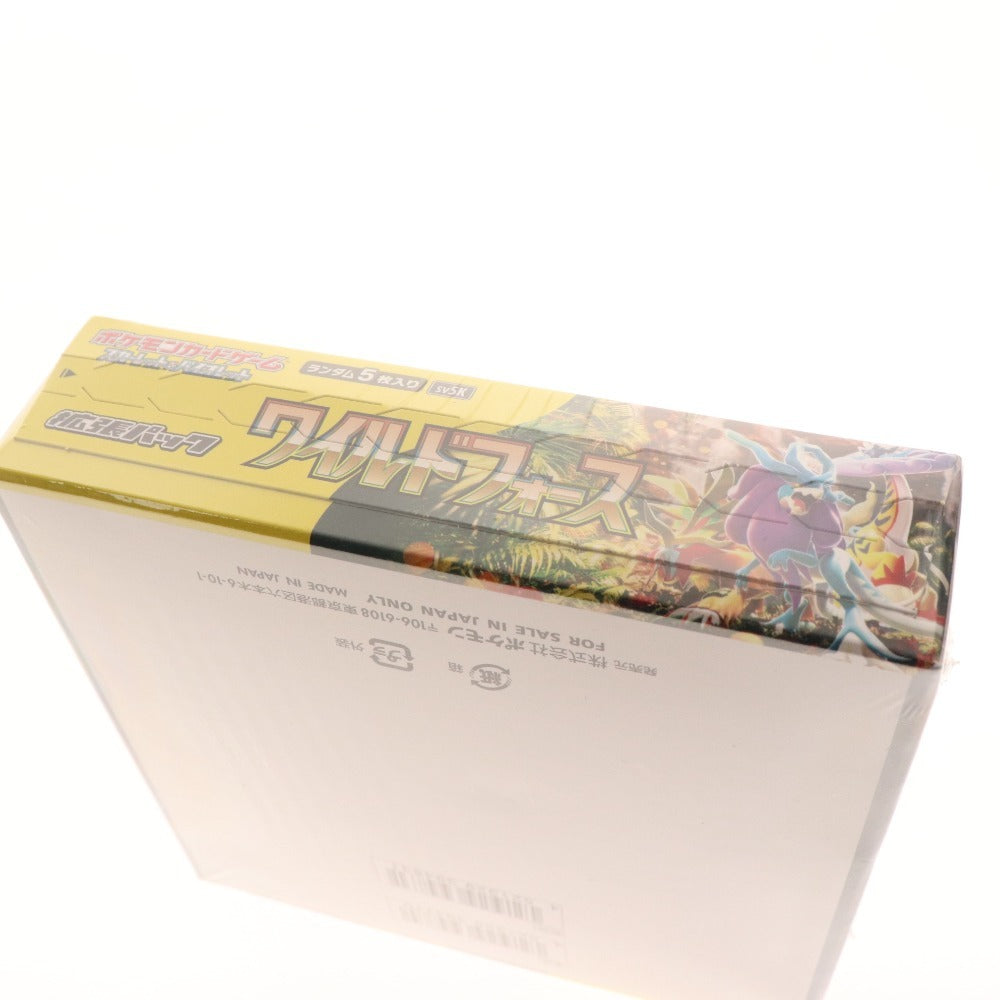 ■ ポケモンカード スカーレット&バイオレット 拡張パック ワイルドフォース 1BOX シュリンク付き 未開封 未使用