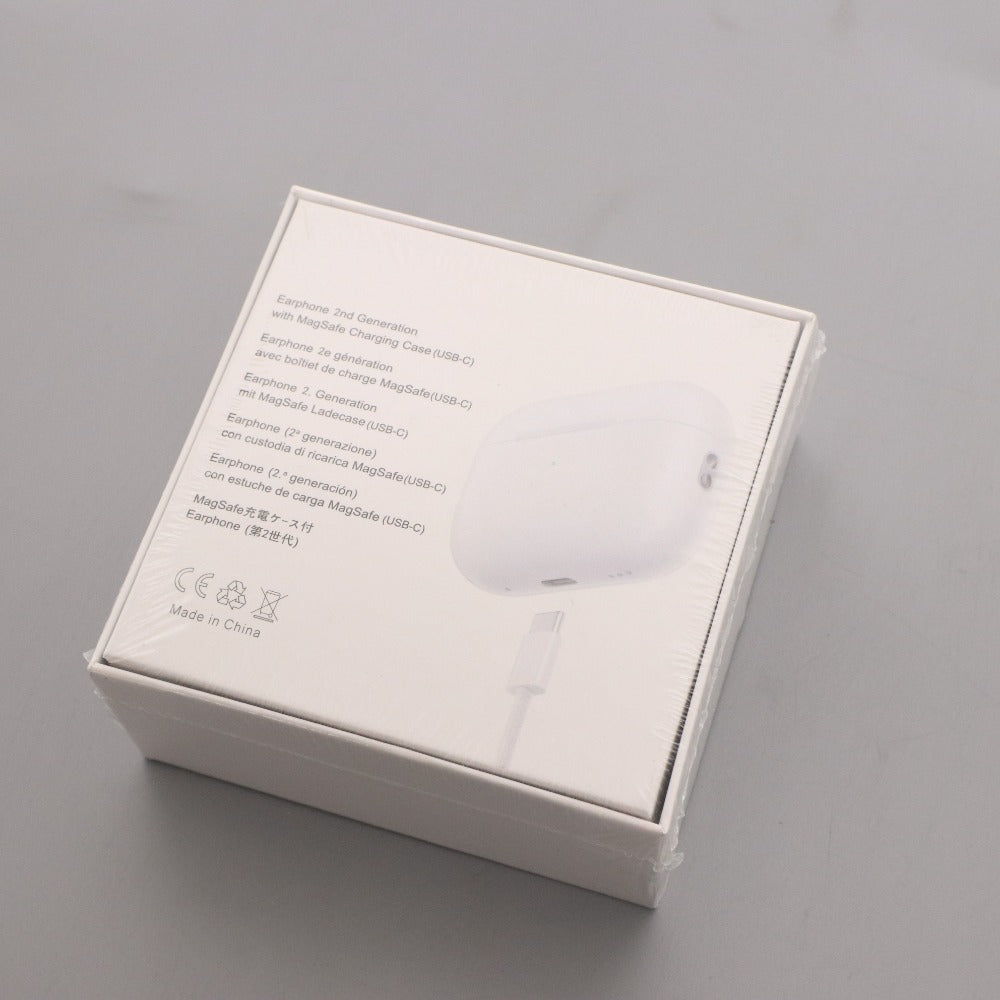 ■ ワイヤレス イヤホン MagSafe充電ケース Earphone(第2世代) オーディオ機器 USB-C充電 ホワイト 箱付き 未開封 未使用
