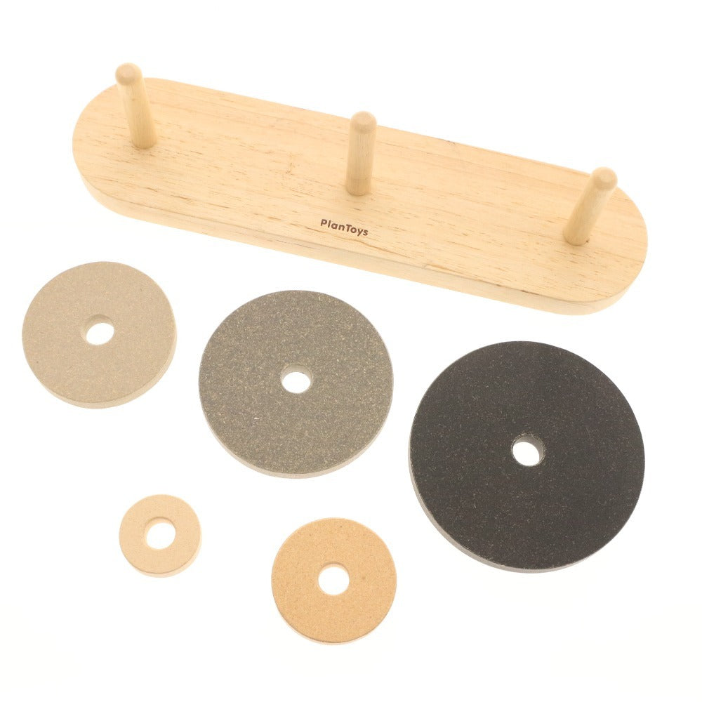 ■ プラントイ 積み木 ルーカスタワー 5393 3点セット まとめ売り おもちゃ 玩具 知育 木製 箱付き