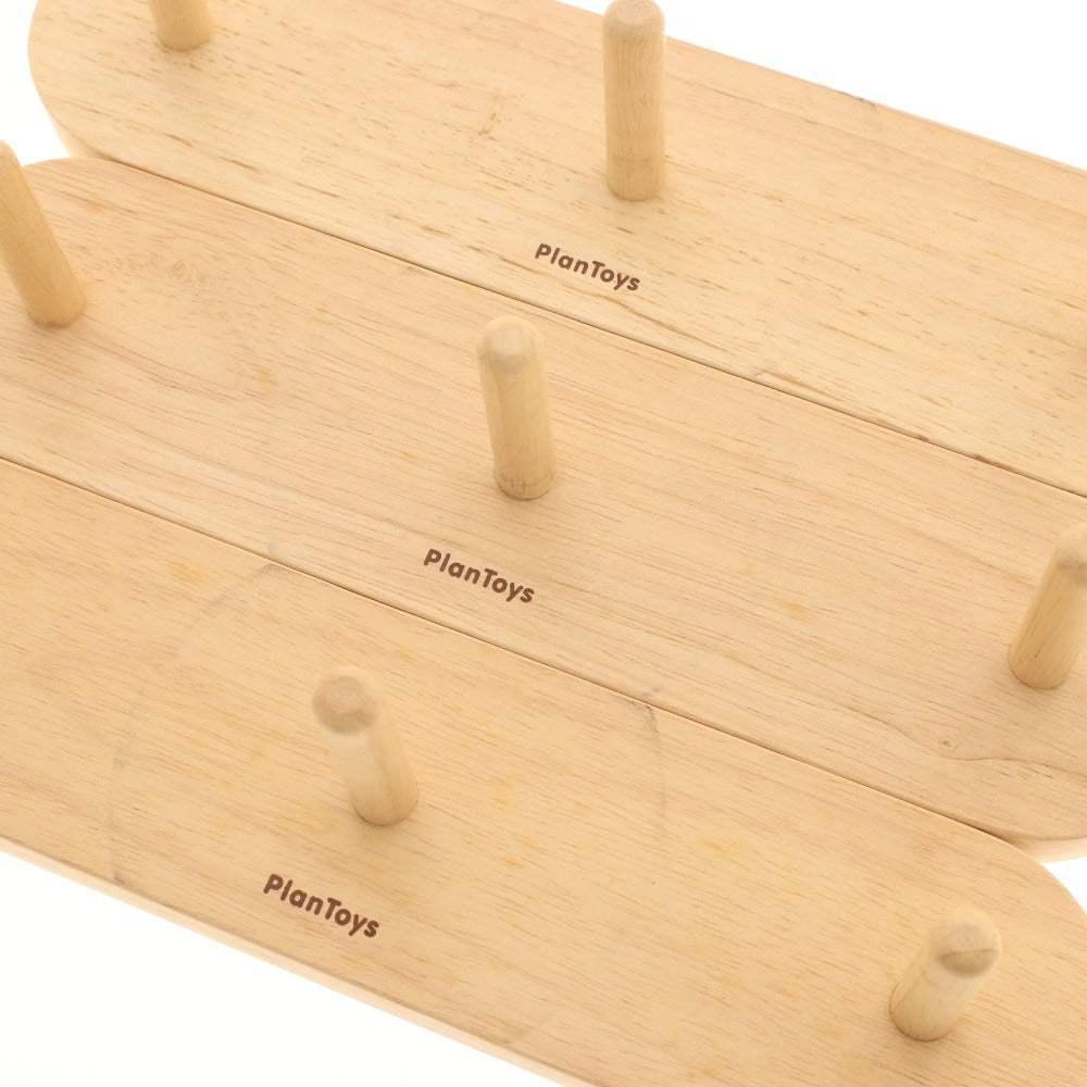 ■ プラントイ 積み木 ルーカスタワー 5393 3点セット まとめ売り おもちゃ 玩具 知育 木製 箱付き